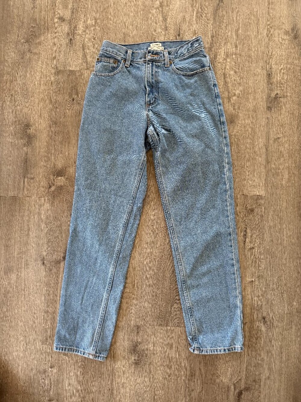 L.L.Bean Traditional Fit Classic Jeans Denim 100% Cotton Straight Leg Vintage